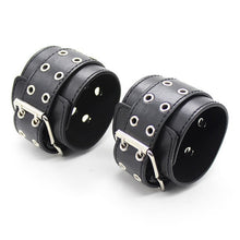 Load image into Gallery viewer, Double Row Button Metal Handcuffs Bondage Sex Toy For Ankle