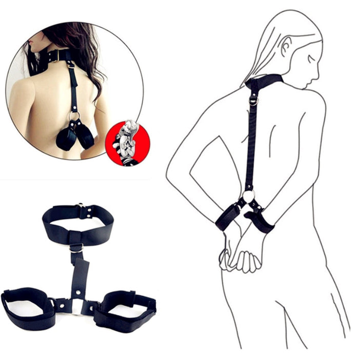 Women's Sexy Handcuffs Collar Sex Erotic Sex Toys For Adults